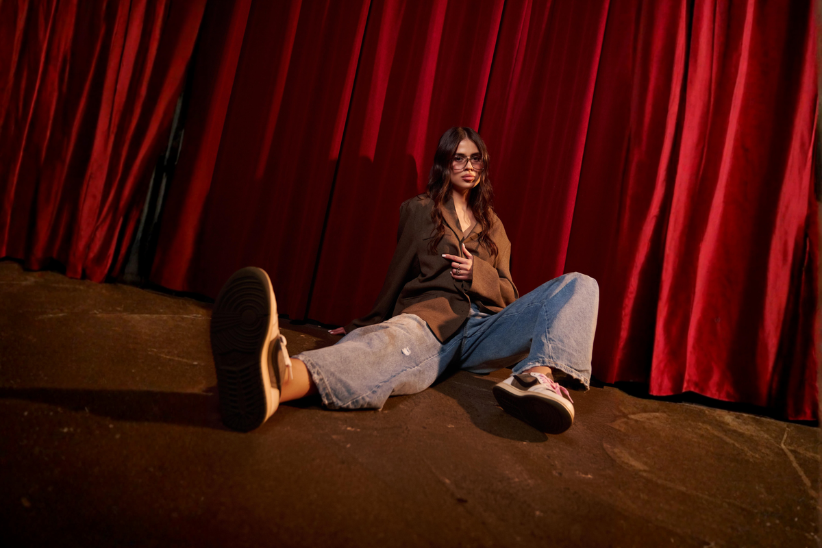 Pretty was never the goal. Baba Yaga Label — bold womenswear built around blazers, balloon skirts, denim and loungewear
